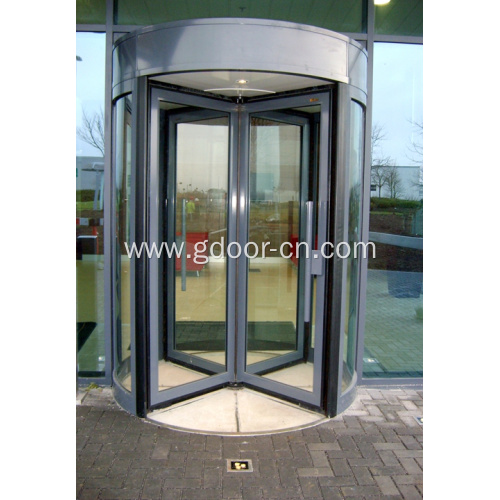 Four Wings Automatic Revolving  Safety Door